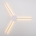 Brilagi - LED Nástěnné svítidlo LUGO TRE LED/14W/230V bílá
