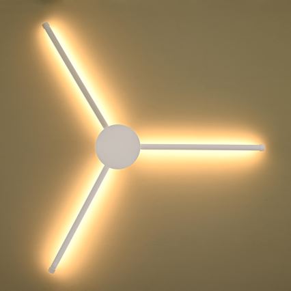 Brilagi - LED Nástěnné svítidlo LUGO TRE LED/14W/230V bílá
