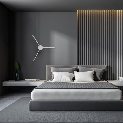 Brilagi - LED Nástěnné svítidlo LUGO TRE LED/14W/230V bílá