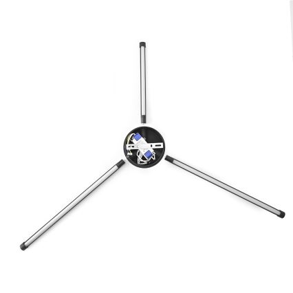 Brilagi - LED Nástěnné svítidlo LUGO TRE LED/14W/230V černá