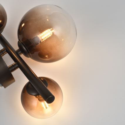 Brilagi - LED Nástěnné svítidlo MILLA 3xG9/3W/230V hnědá/kouřová hnědá
