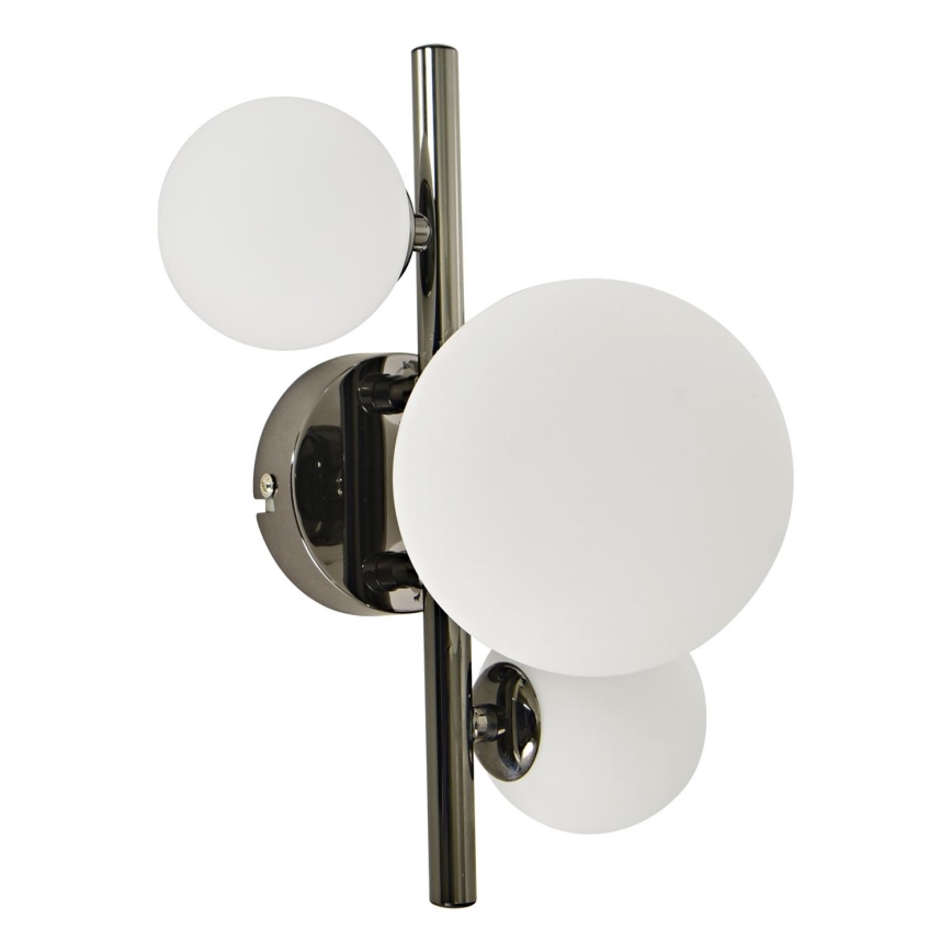 Brilagi - LED Nástěnné svítidlo MILLA 3xG9/3W/230V lesklý chrom/bílá