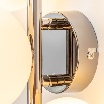 Brilagi - LED Nástěnné svítidlo MILLA 3xG9/3W/230V lesklý chrom/bílá