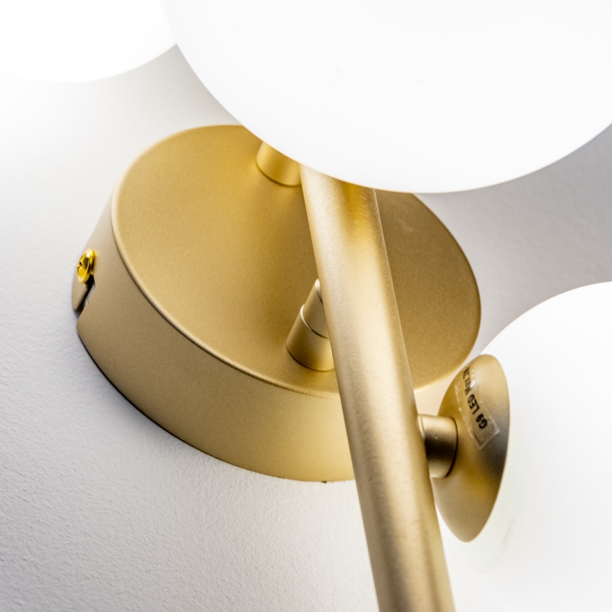 Brilagi - LED Nástěnné svítidlo MILLA 3xG9/3W/230V zlatá/bílá