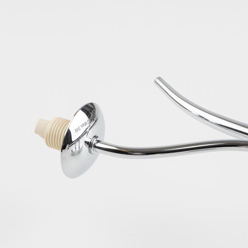 Brilagi - LED Nástěnné svítidlo MISTEL 3xG9/3W/230V černý chrom/kouřová