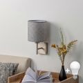 BRILAGI - LED Nástěnné svítidlo NUBILA 1xE27/60W/230V matný chrom/šedá