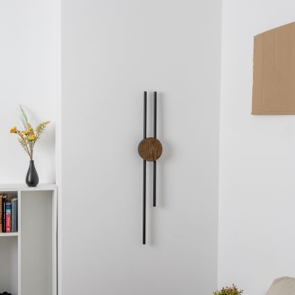 Brilagi - LED Nástěnné svítidlo WOODY COLLINE LED/15W/230V 80 cm dub ořech