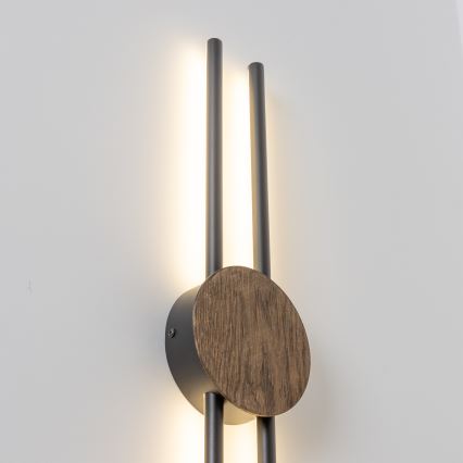 Brilagi - LED Nástěnné svítidlo WOODY COLLINE LED/15W/230V 80 cm dub ořech