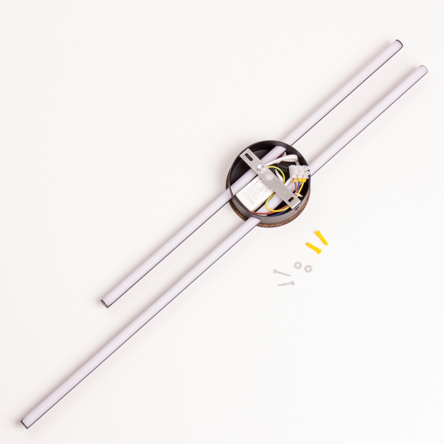 Brilagi - LED Nástěnné svítidlo WOODY COLLINE LED/15W/230V 80 cm dub ořech