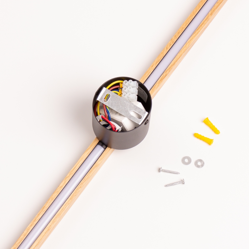 Brilagi - LED Nástěnné svítidlo WOODY LINE LED/12W/230V 120 cm dub