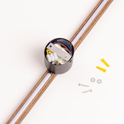 Brilagi - LED Nástěnné svítidlo WOODY LINE LED/12W/230V 120 cm dub ořech
