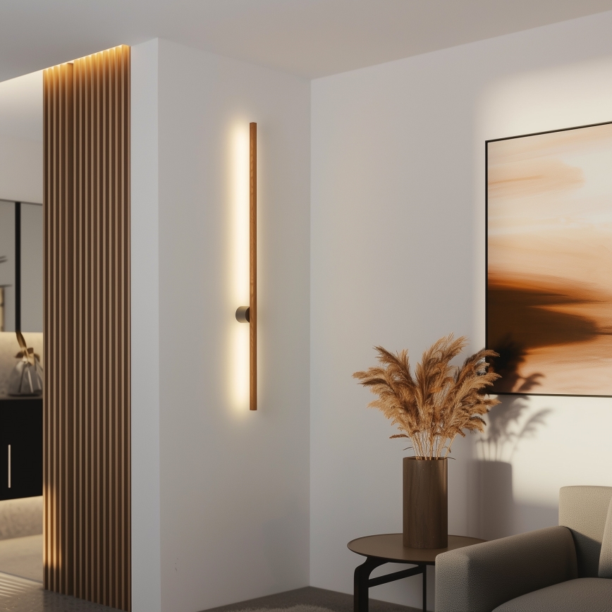 Brilagi - LED Nástěnné svítidlo WOODY LINE LED/12W/230V 120 cm dub třešeň