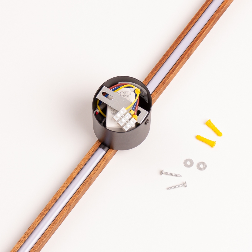 Brilagi - LED Nástěnné svítidlo WOODY LINE LED/12W/230V 120 cm dub třešeň