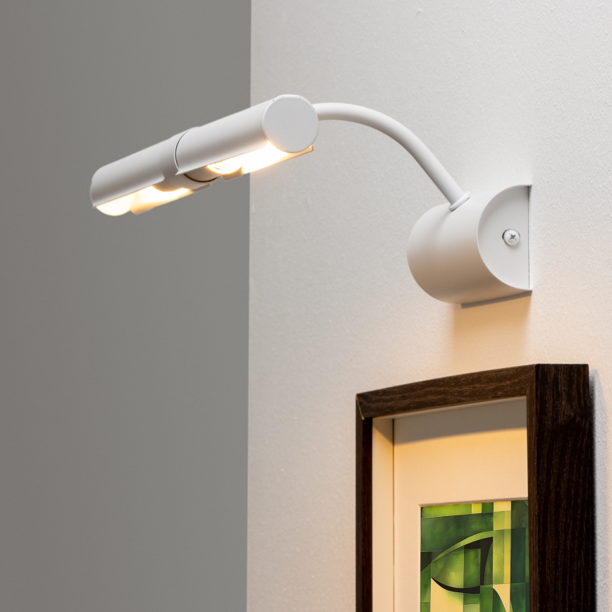 Brilagi - LED Obrazové svítidlo DANAE 2xE14/4W/230V 3000K bílá