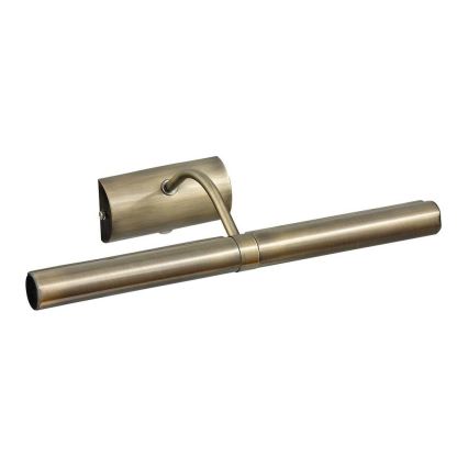 Brilagi - LED Obrazové svítidlo DANAE 2xE14/4W/230V 3000K bronzová