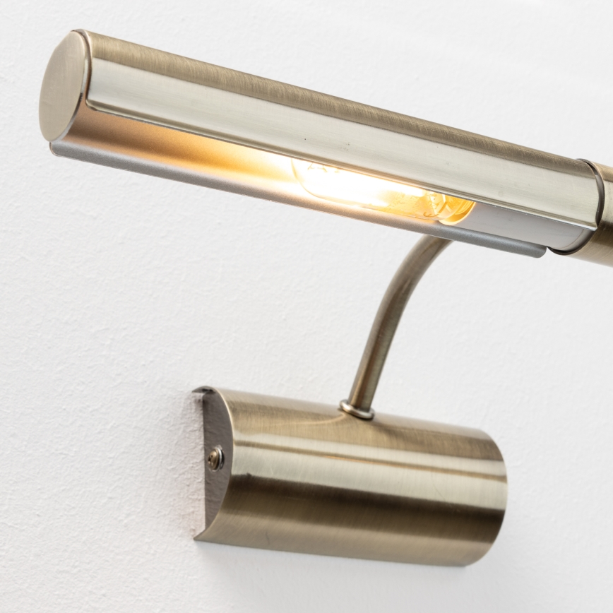 Brilagi - LED Obrazové svítidlo DANAE 2xE14/4W/230V 3000K bronzová
