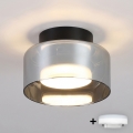 BRILAGI - LED Podhledové svítidlo AURA LUX 1xGX53/30W/230V pr. 13 cm černá/kouřová
