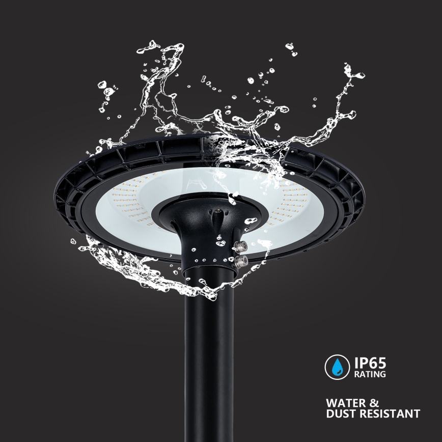 Brilagi - LED Pouliční lampa se sloupem 3 m URBANSPARK LED/120W/230V černá IP65