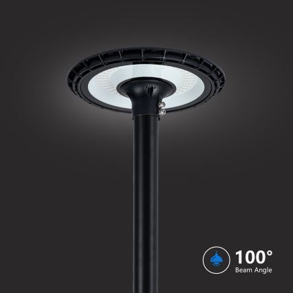 Brilagi - LED Pouliční lampa se sloupem 3 m URBANSPARK LED/120W/230V černá IP65