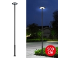 Brilagi - LED Pouliční lampa se sloupem 5 m URBANSPARK LED/120W/230V černá IP65