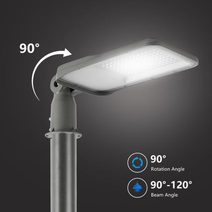 Brilagi - LED Pouliční lampa URBANLIGHT LED/100W/230V šedá IP65