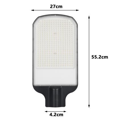 Brilagi - LED Pouliční lampa URBANLIGHT LED/200W/230V černá IP65