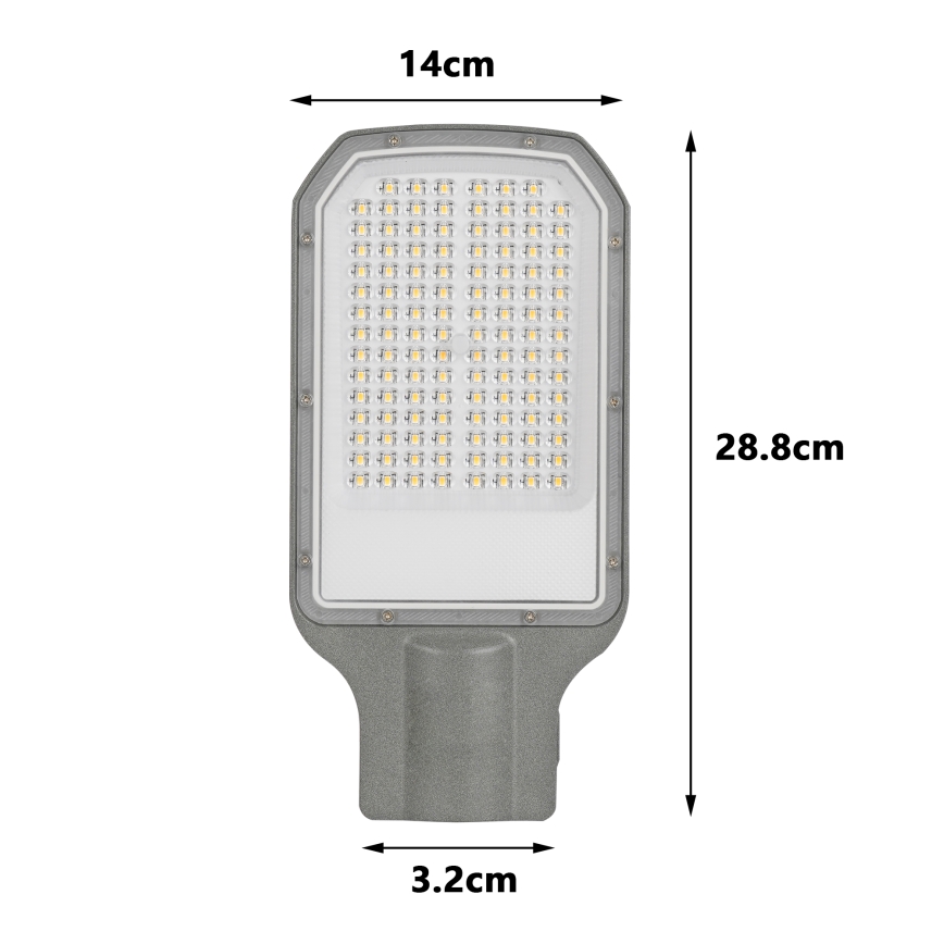 Brilagi - LED Pouliční lampa URBANLIGHT LED/50W/230V šedá IP65