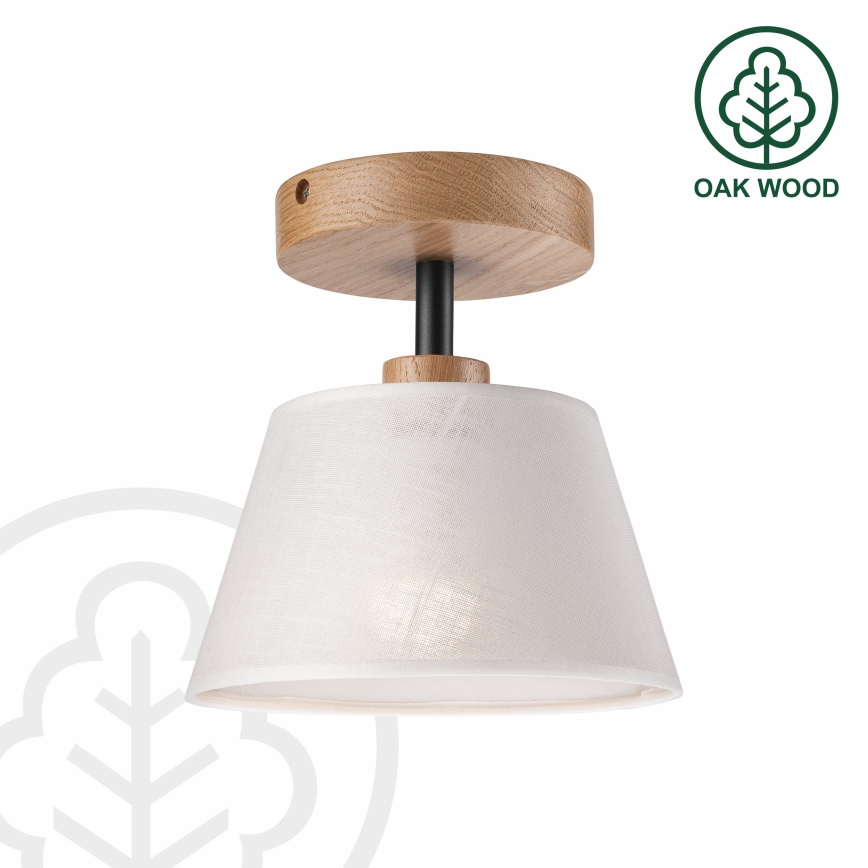 Brilagi - LED  Přisazený lustr ANTHONY 1xE14/60W/230V dub/bílá