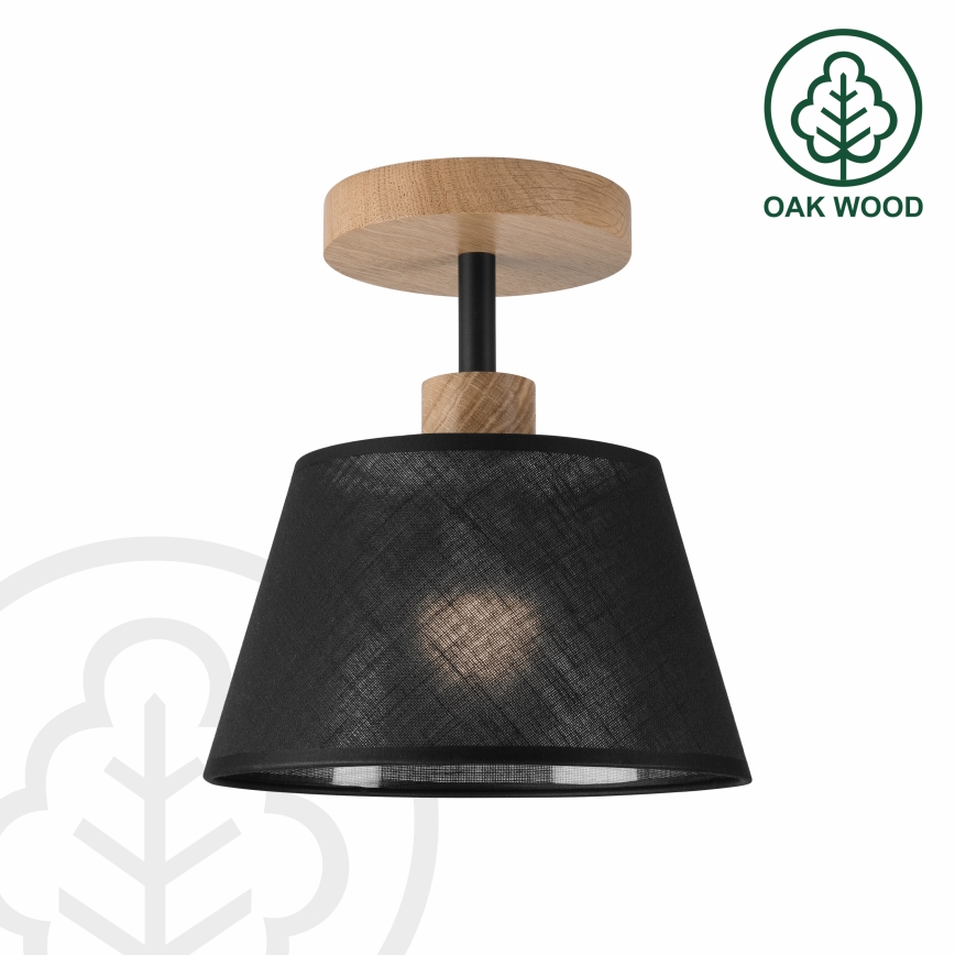 Brilagi - LED  Přisazený lustr ANTHONY 1xE14/60W/230V dub/černá
