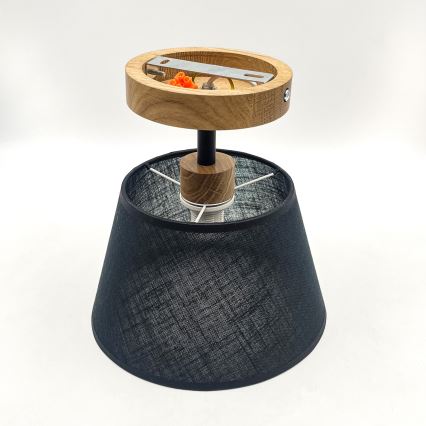 Brilagi - LED  Přisazený lustr ANTHONY 1xE14/60W/230V dub/černá