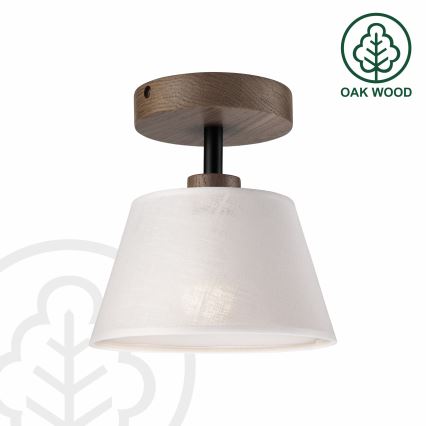 Brilagi - LED  Přisazený lustr ANTHONY 1xE14/60W/230V dub ořech/bílá