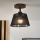 Brilagi - LED  Přisazený lustr ANTHONY 1xE14/60W/230V dub ořech/černá