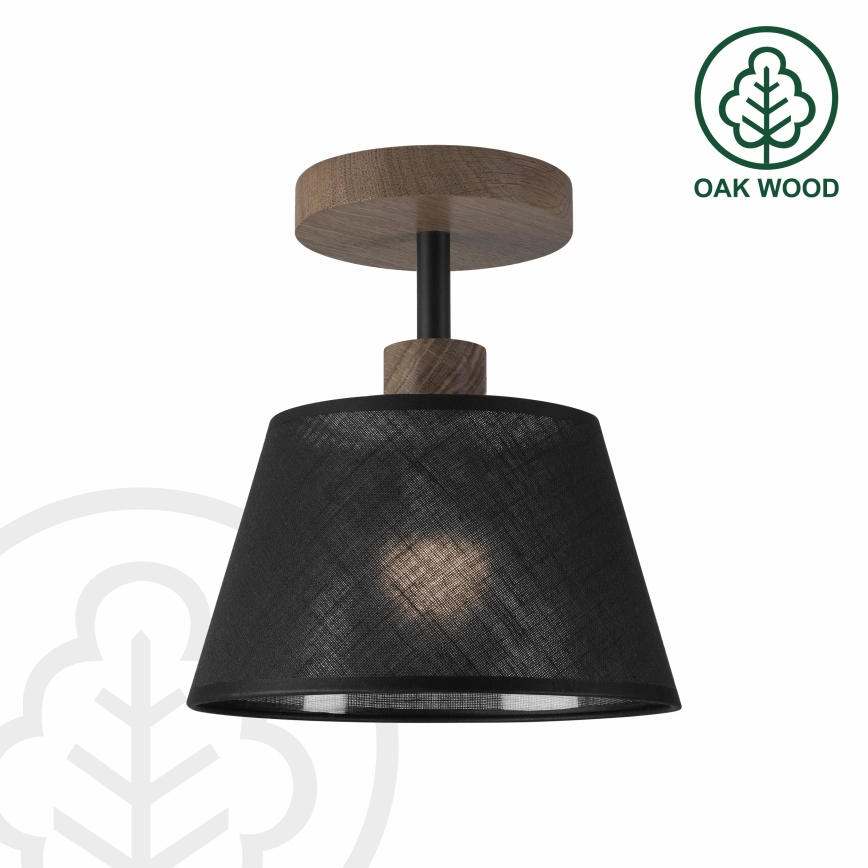 Brilagi - LED  Přisazený lustr ANTHONY 1xE14/60W/230V dub ořech/černá