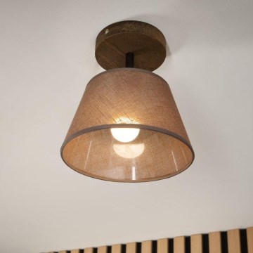 Brilagi - LED  Přisazený lustr ANTHONY 1xE14/60W/230V dub ořech/hnědá