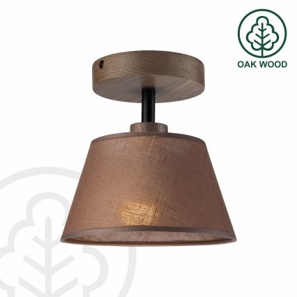 Brilagi - LED  Přisazený lustr ANTHONY 1xE14/60W/230V dub ořech/hnědá