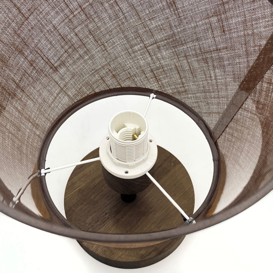 Brilagi - LED  Přisazený lustr ANTHONY 1xE14/60W/230V dub ořech/hnědá