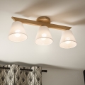 Brilagi - LED  Přisazený lustr ANTHONY 3xE14/40W/230V dub/bílá