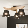 Brilagi - LED  Přisazený lustr ANTHONY 3xE14/40W/230V dub/černá