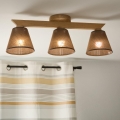 Brilagi - LED  Přisazený lustr ANTHONY 3xE14/40W/230V dub/hnědá