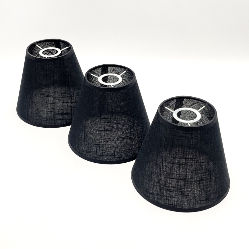 Brilagi - LED  Přisazený lustr ANTHONY 3xE14/40W/230V dub ořech/černá