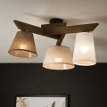 Brilagi - LED  Přisazený lustr ANTHONY 3xE14/40W/230V dub ořech