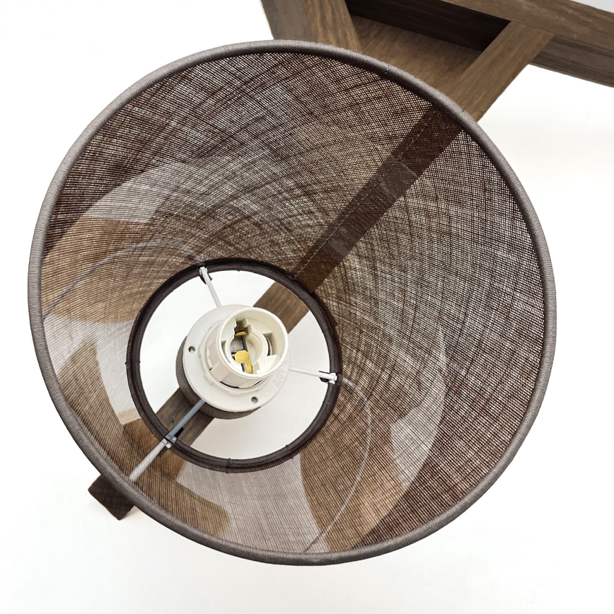 Brilagi - LED  Přisazený lustr ANTHONY 3xE14/40W/230V dub ořech