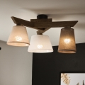 Brilagi - LED  Přisazený lustr ANTHONY 3xE14/40W/230V dub ořech