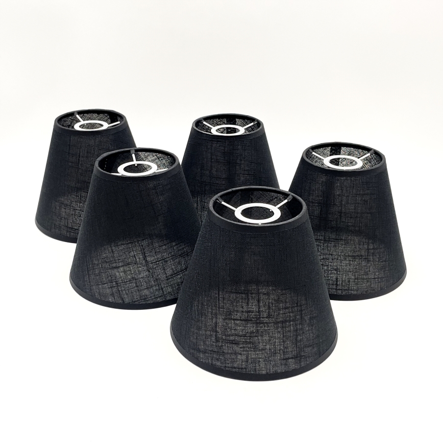Brilagi - LED  Přisazený lustr ANTHONY 5xE14/40W/230V dub/černá