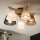Brilagi - LED  Přisazený lustr ANTHONY 5xE14/40W/230V dub