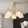 Brilagi - LED Přisazený lustr ANTICO 5xE27/60W/230V 3000K bílá patina