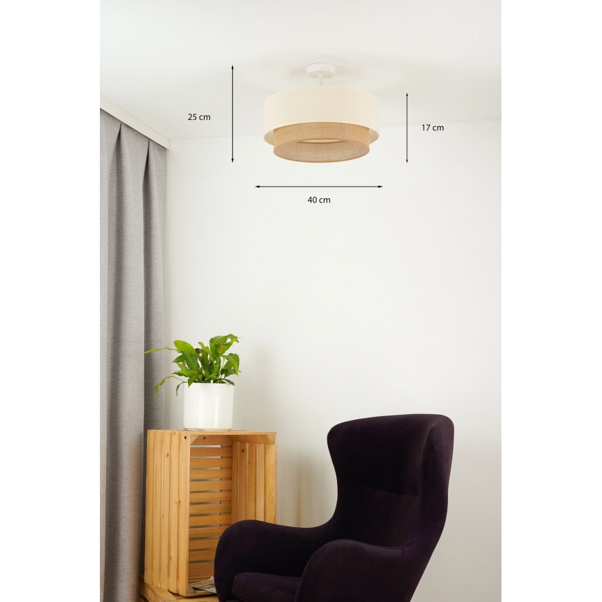 Brilagi - LED Přisazený lustr BOHO STYLE 1xE27/15W/230V pr. 40 cm