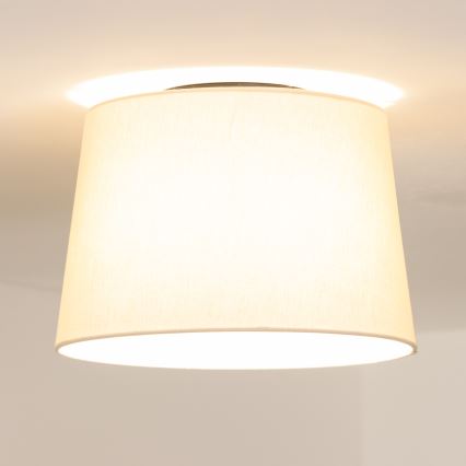 Brilagi - LED Přisazený lustr CERIA 1xE27/40W/230V pr. 30 cm béžová