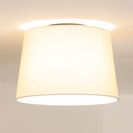 Brilagi - LED Přisazený lustr CERIA 1xE27/40W/230V pr. 30 cm béžová