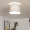 Brilagi - LED Přisazený lustr CERIA 1xE27/40W/230V pr. 30 cm šedá